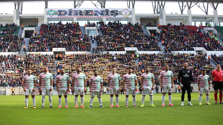 Yeni stattaki ilk maçta Amedspor’dan 3 gol